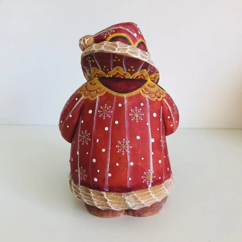 Derevo Collection G. DeBrekht‎ Secret Surprise Santa Box Figurine Box